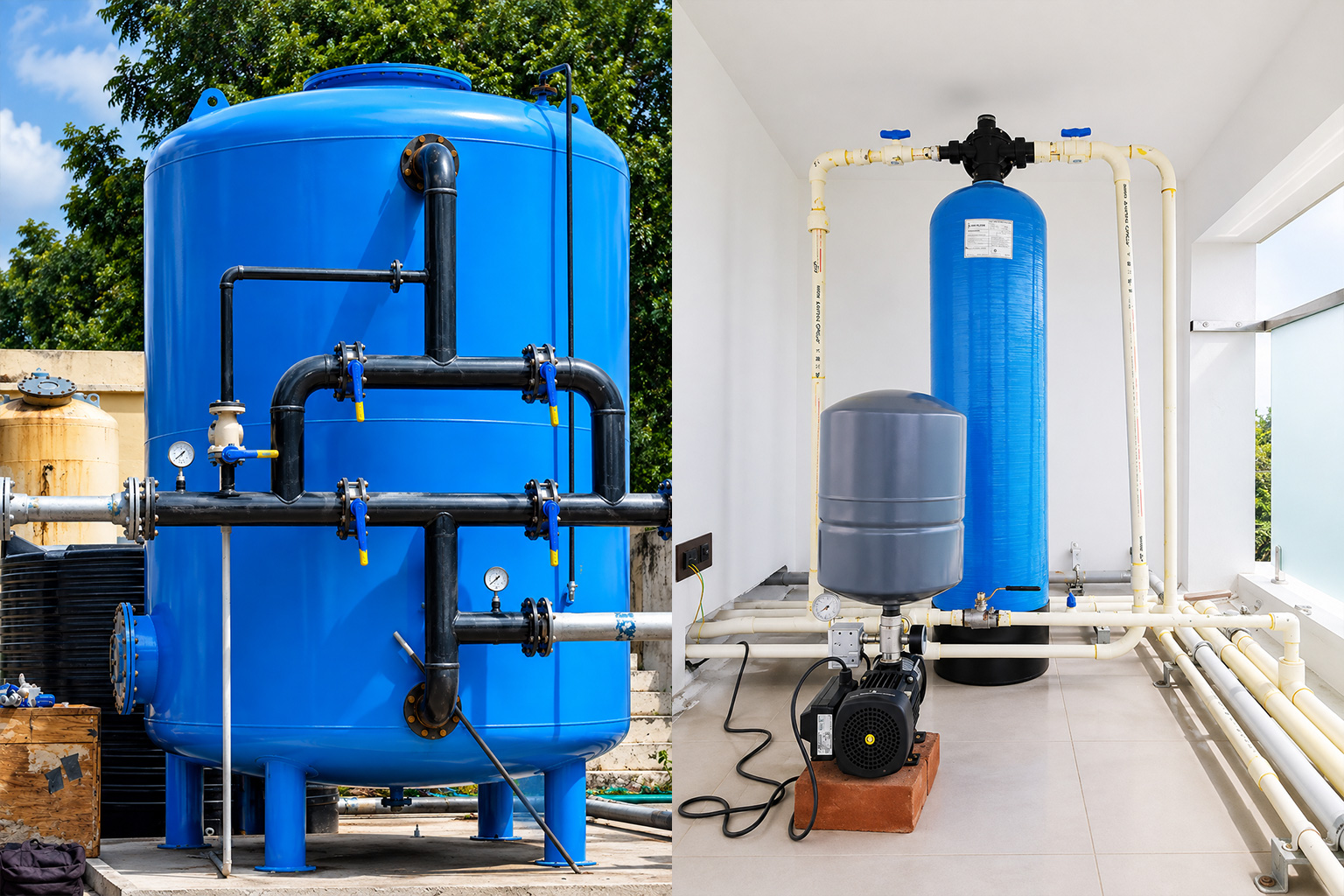 Water Softener Plant